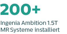 &Uuml;ber 120 installierte Ingenia Ambition MR-Systeme