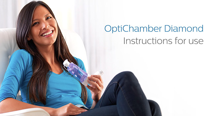 miniature vid&eacute;o d'instructions d'utilisation de l'optichamber&nbsp;diamond