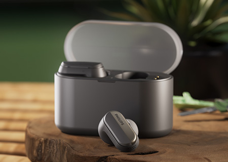 Image rapproch&eacute;e du casque Philips T6908 avec &eacute;tui