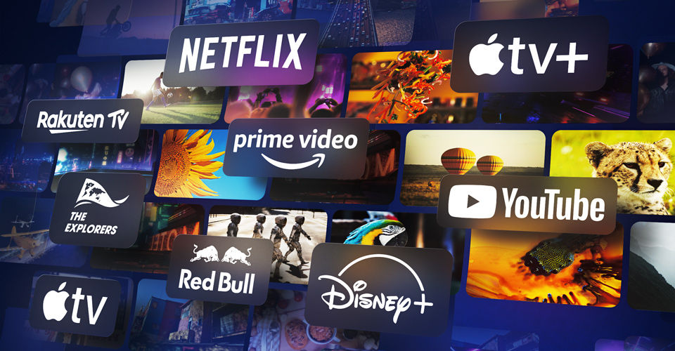 Streaming-Dienste und Apps