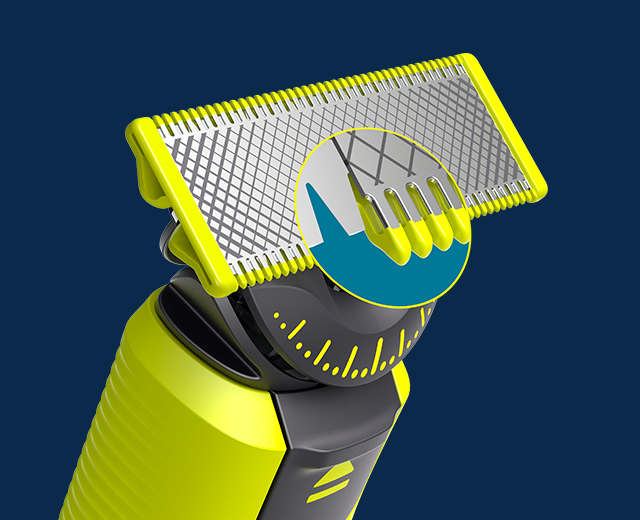 Philips OneBlade 360 mit App-Anbindung: Einzigartige OneBlade Technologie