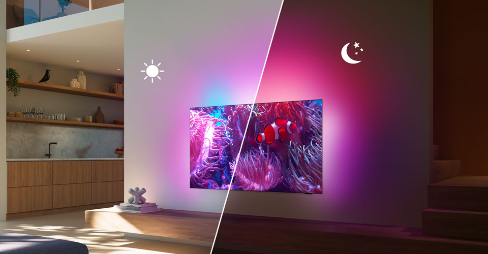 Umgebungserkennung von Ambiligth-Fernsehern