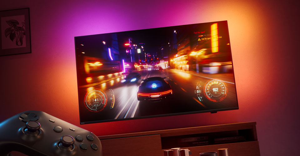 KI-Technologie unterst&uuml;tzt das Spielerlebnis auf Ambilight-Fernsehern