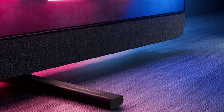 Integriertes Soundsystem von Bowers & Wilkins