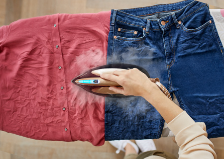 Repassez tout, des jeans &agrave; la soie