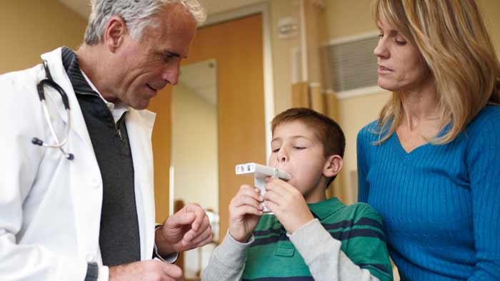 Demandez &agrave; votre professionnel de sant&eacute; ou &agrave; votre pharmacien des informations concernant la gestion de l'asthme