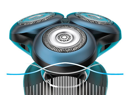 Le capteur de densit&eacute; de barbe BeardAdapt du rasoir Philips Series&nbsp;7000
