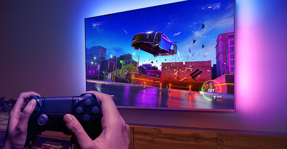 Fonctionnalit&eacute; de Jeu Am&eacute;lior&eacute;e de la TV Connect&eacute;e Philips