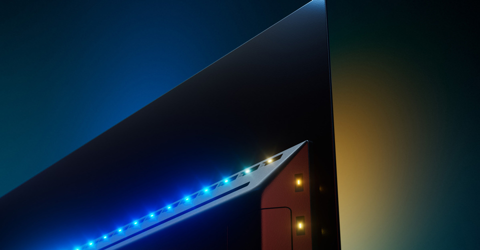 La TV Connect&eacute;e avec Technologie Ambilight