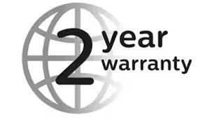 Symbol "2&nbsp;Jahre Produktgarantie"
